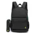 Mochila Ozil Casual Versátil Trabalho Impermeável Escola Desenho Do Tecido Preto