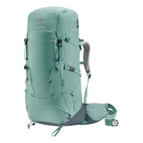 Mochila P Camping Deuter Aircontact Core 45 10 Sl Verde