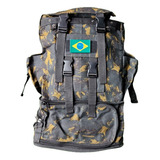 Mochila Padrão Exército Em Lona Militar Super Resistente