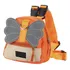 Mochila Para Cães Harness Pet, Coleira Ajustável, Alforje Pa
