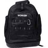 Mochila Para Carregar Ferramentas Reforçada Worker 14 Cor Preto