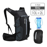 Mochila Para Cliclista Hidratação Extra Térmica C refil 2lts Cor Cinza claro