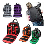 Mochila Para Maquina Fotográfica Câmeras Lentes E Acessórios