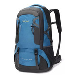 Mochila Passeio Edge Trekking Nomad Mochila 60 Litros Cor Azul celeste 60l