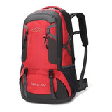 Mochila Passeio Edge Trekking Nomad Mochila 60 Litros Cor Vermelho 60l