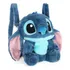 Mochila Pelúcia Stitch 32 Cm Lilo & Stitch Disney Passeio Cor Azul Desenho Do Tecido Lisa