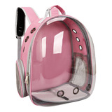 Mochila Pet Astronauta Visão Panorâmica Cães E Gatos