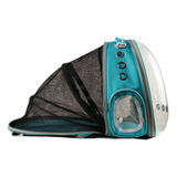 Mochila Pet Expansível Visão Panorâmica Astronauta Cão Gato