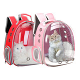 Mochila Pet Fêmea Transparente Para Passeios E Aventuras