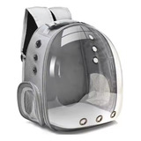 Mochila Pet Transparente Inteligente Ventilação Panorâmica