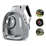 Mochila Pet Visão Panorâmica Astronauta Cachorro Gato Cão