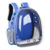 Mochila Pet Visão Panorâmica Astronauta Cachorro Gato Cão