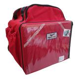 Mochila Piracapas Motoboy Isopor Termica Pizza 45l Cor Variado