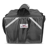 Mochila Piracapas Nylon Térmica Entregador Moto Pizza Lanche 45 Litros