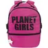 Mochila Planet Girls Rosa E Preto - Baby Go