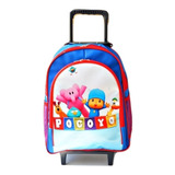 Mochila Pocoyo Rodinhas Duas Reparticoes