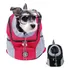 Mochila Portátil Viagem Para Pet De Malha Respirável Tam G