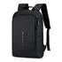 Mochila Pra Notebook Slim Impermeável Bolso Antifurto Cor Grafite Desenho Do Tecido Liso