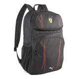 Mochila Preta Mochila Puma Ferrari Sptwr Race Cor Preta Design De Tecido Liso