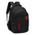 Mochila Preta Notebook Multifuncional Unissex Resistente Cor Preto Desenho Do Tecido Liso