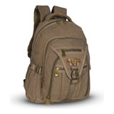 Mochila Reforçada Escolar Lona Notebook Masculina Feminina
