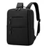 Mochila Resistente Notebook Executiva Tecido Moderno Viagem Cor Preto