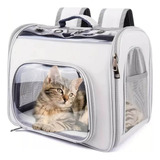 Mochila Respirável Transparente De Ombro Portátil Gato Pets