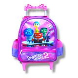 Mochila Rodinha Pequena Creche Infantil Divertidamente Filme
