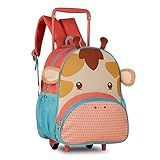 Mochila Rodinha Pets Girafa 13 Clio Style