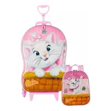 Mochila Rodinha Tripla Lancheira