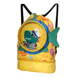 Mochila Sacola Infantil Impermeável Natação Piscina Praia