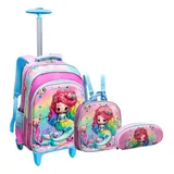 Mochila Sereia 3d Escolar