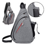 Mochila Sling Bag Crossbody Sling Com Bolso Lateral