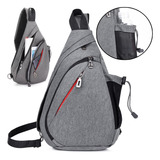 Mochila Sling Bag Crossbody Sling Com Bolso Lateral
