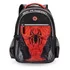 Mochila Spider Man Costas Infantil Grande Escolar Menino Cor Vermelho Desenho Do Tecido Spider Men Be A Hero