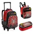 Mochila Spider Man Denlex Dl1497 Rodinha Reforçada