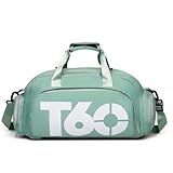 Mochila T60 Feminina E Masculina Escolar Viagem Treino  VERDE 