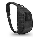 Mochila Tática Agility Sling Transversal 10 Litros Invictus Cor Preto