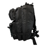 Mochila Tática Camping Militar 40 Litros Grande Impermeável Cor Preto
