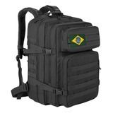 Mochila Tática Camping Militar 40 Litros Impermeável Trilha