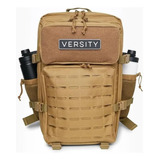 Mochila Tática Militar 45l Resistente A Água Versity Cor Tan