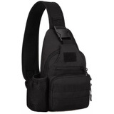 Mochila Tática Militar Impermeável Reforçada Transversal Usb