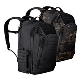 Mochila Tática Militar Invictus Seal Preta Multicam