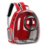 Mochila Transporte De Pet Gato Transparente Passeio