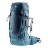 Mochila Trekking Futura Air Trek 45 10 Litros Sl Azul Deuter