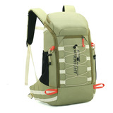 Mochila Trilha Camping Trekking 30l Forte Capa De Chuva Cor Verde musgo Desenho Do Tecido Liso Com Costuras Reforçadas Freeknight Deporte
