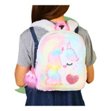 Mochila Unicornio Pelucia 