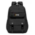 Mochila Unissex Escolar Livros Colorida Resistente Cor Preto
