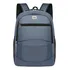 Mochila Urbana Bolsa Notebook Unissex Impermeavel Reforçada Cor Azul Desenho Do Tecido Liso