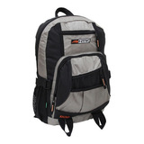 Mochila Uso Dia a dia Ntk Viagem Nautika Katar Preto E Cinza 20 L